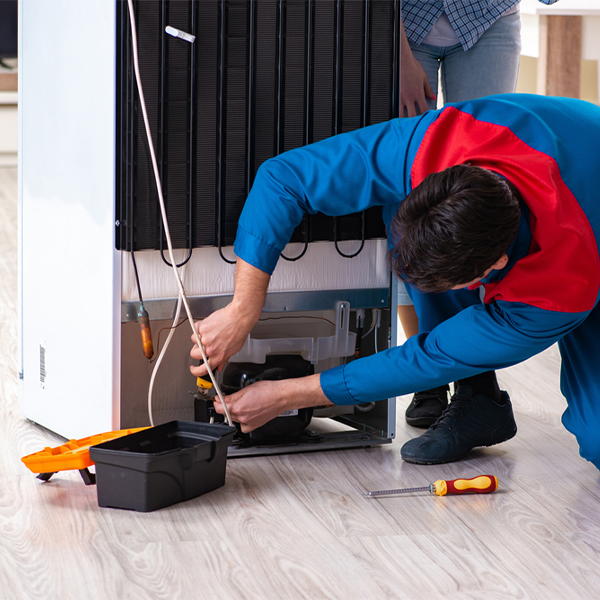 how much do you charge for refrigerator repair services in Coin IA